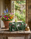 Emerald Lotus Duffle Bag
